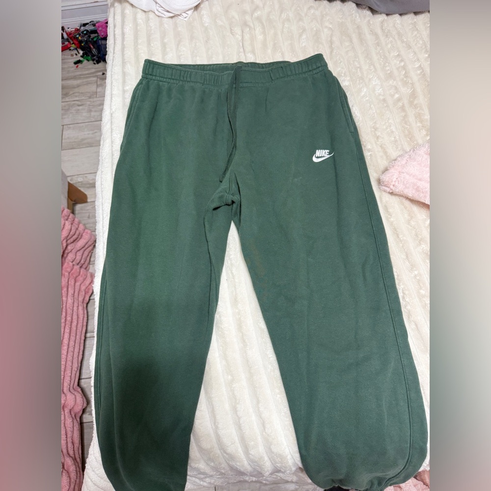 Nike Kids Forest Green Joggers